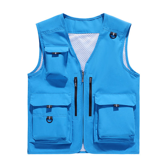 Unisex Praktische Outdoor-Weste mit mehreren Taschen R&B