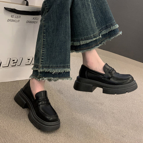 Damen Modische Loafers mit eleganter Profilsohle und komfortablem Fußbett EB