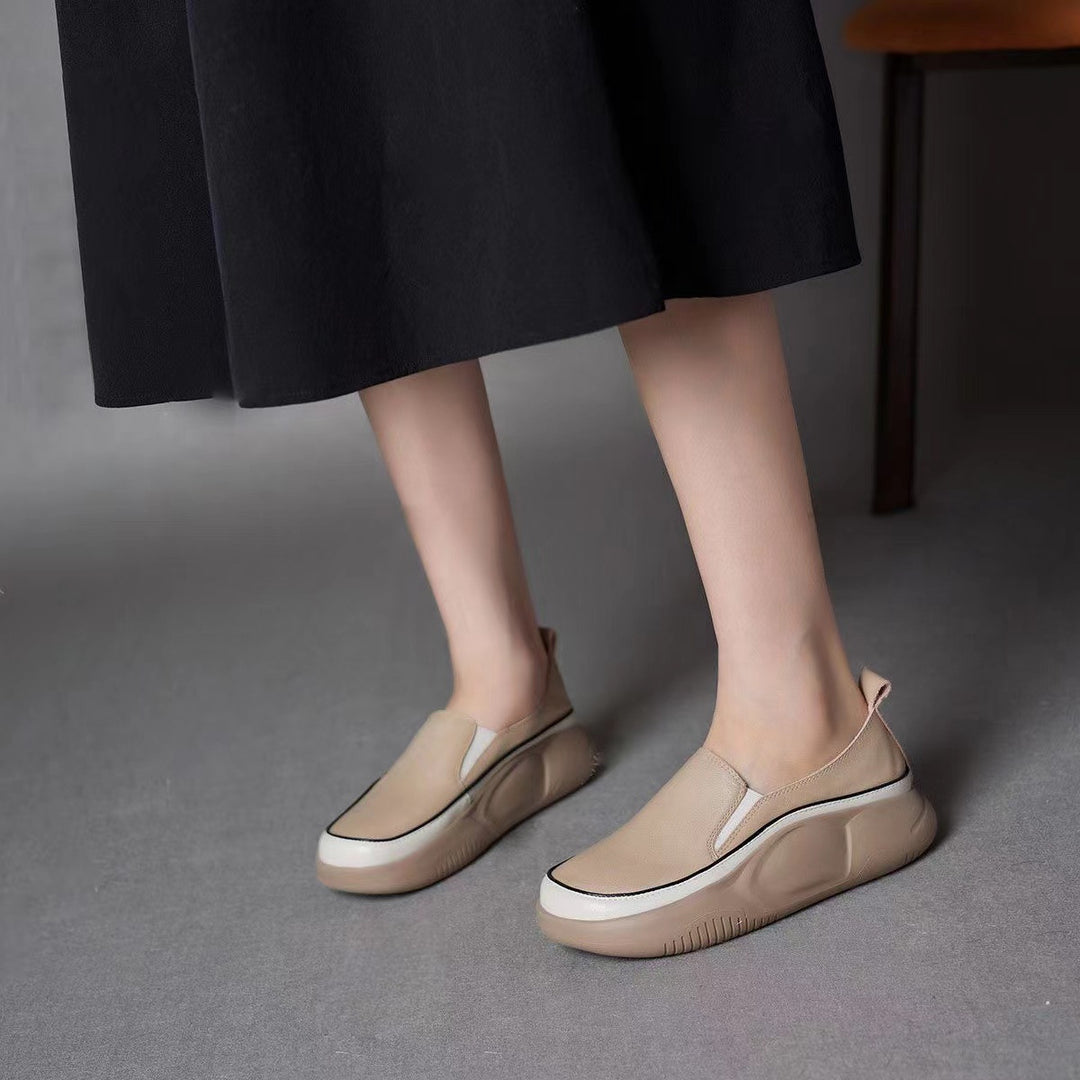 Damen Slip-On Sneakers mit ergonomischem Design und strukturiertem Obermaterial EB