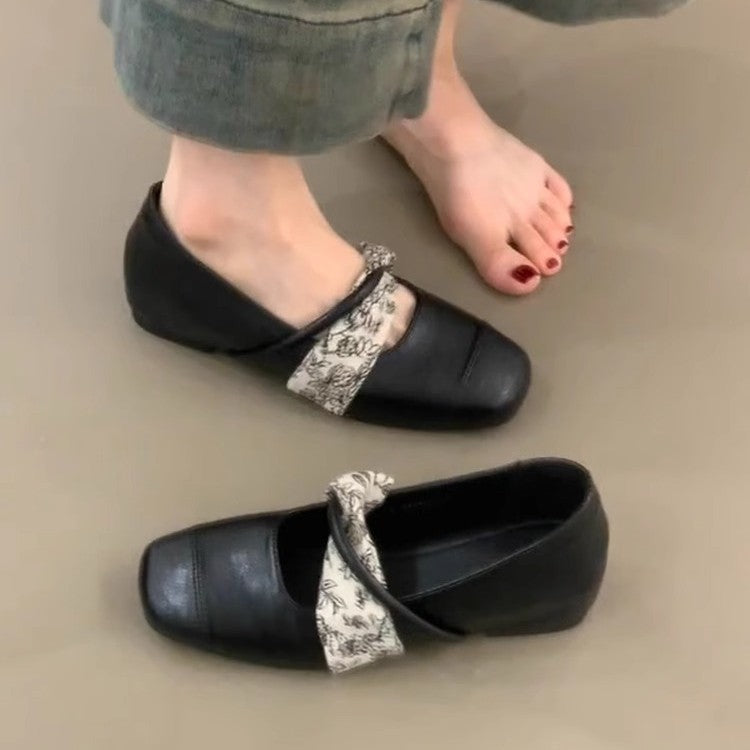 Damen elegante Slipper mit modischer Schnalle und komfortabler Sohle EB