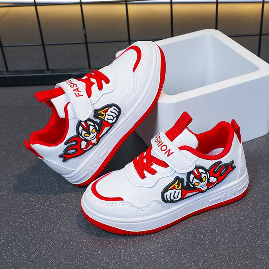 Damen Freizeit-Sneaker mit lässigem Klettverschluss und angesagtem Motivadruck EB