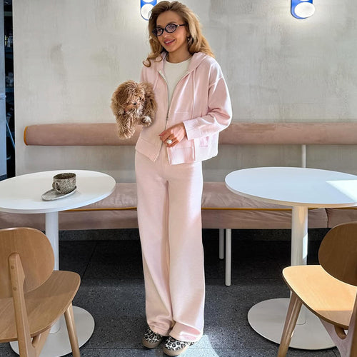 Damen Relaxed Fit Loungewear-Set EB