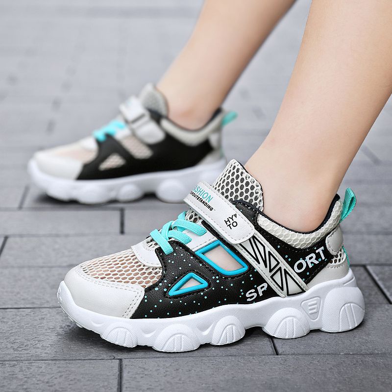 Damen Bequeme Sport Sneakers mit atmungsaktiver Mesh-Oberfläche EB