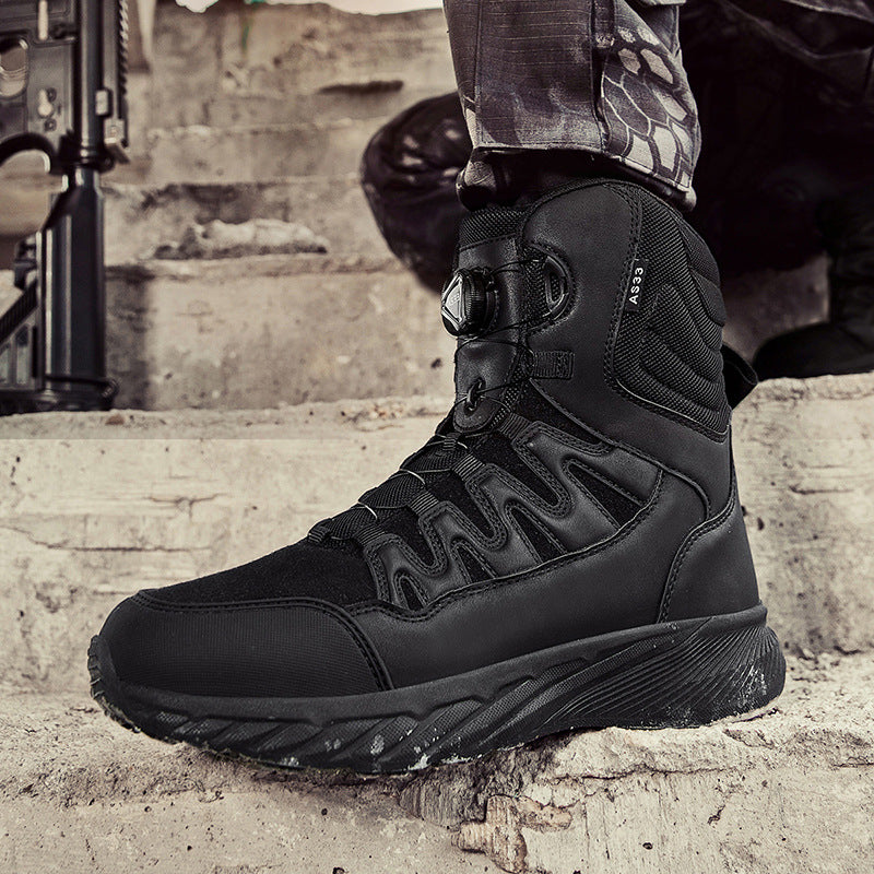 Herren Multifunktionale Trekkingstiefel mit rutschfester Sohle und atmungsaktivem Obermaterial EB