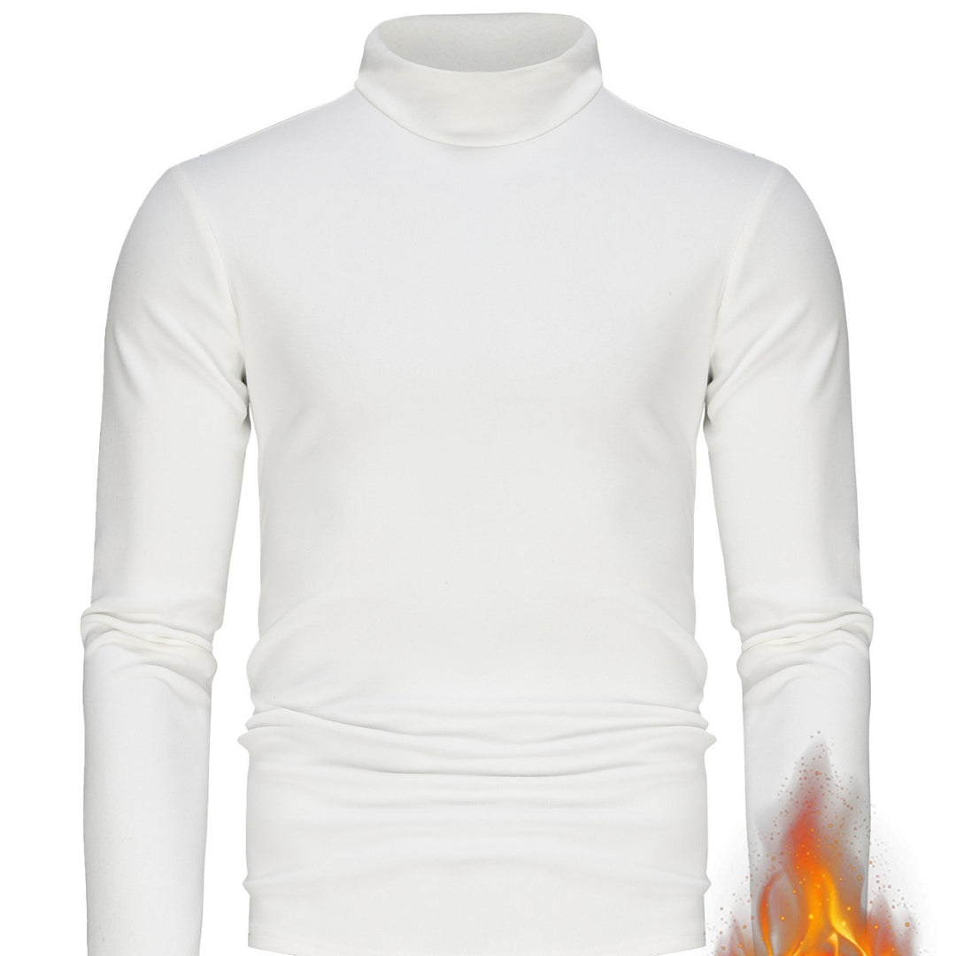Herren Langärmliges Turtleneck Shirt mit atmungsaktivem Material EB