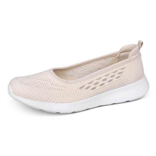 Damen Atmungsaktive und flexible Ballerinas EB