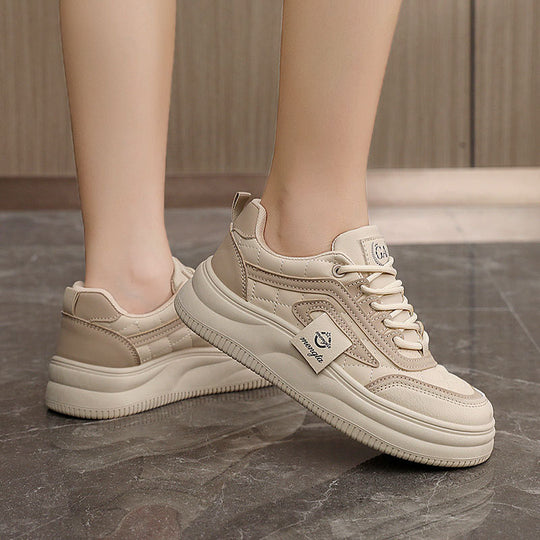 Damen modische Freizeitsneaker mit gepolsterter Sohle und sportlichem Design EB
