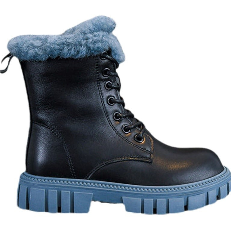 Damen Winterboots mit Futter und robuster Profilsohle EB