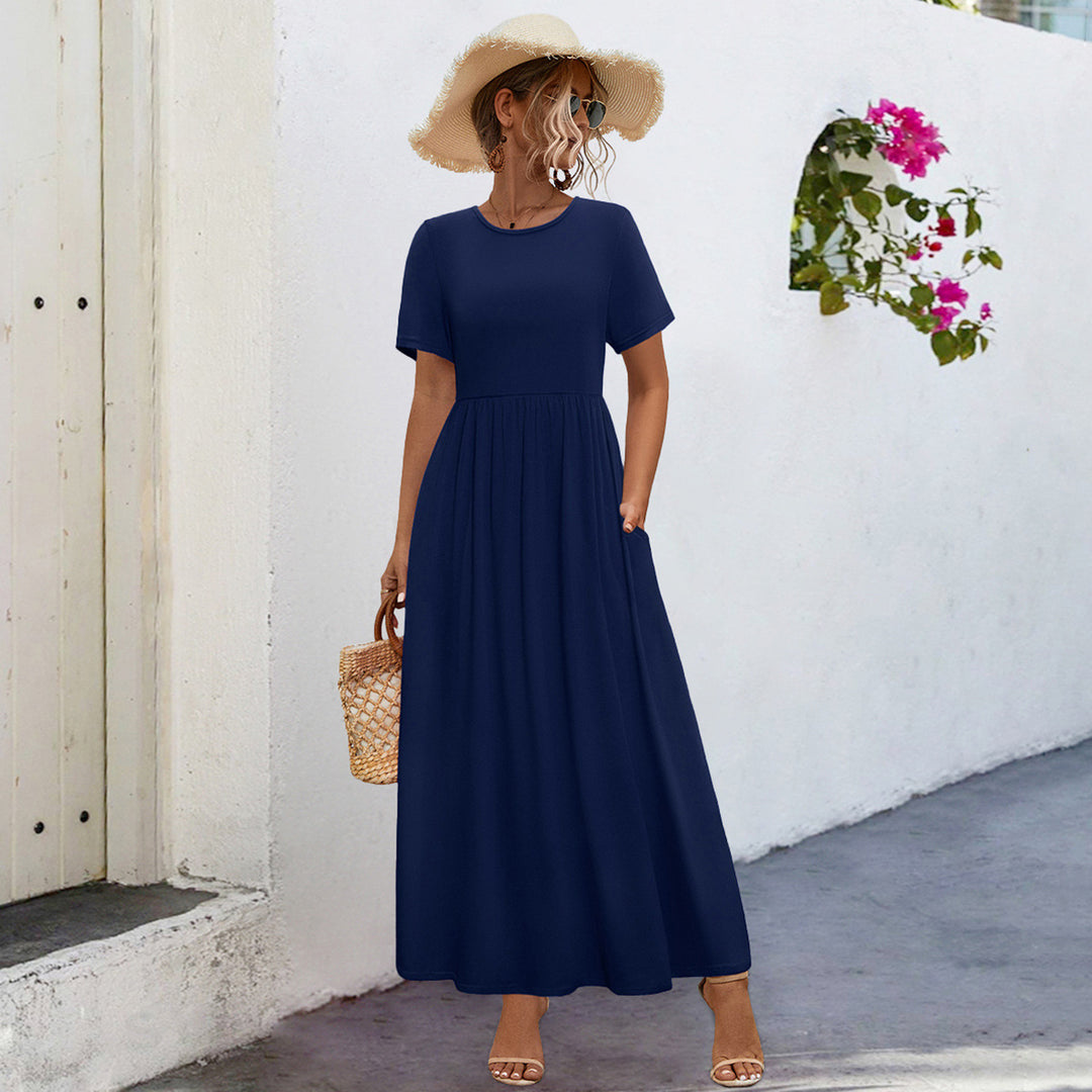 Damen Maxikleid mit hohem Tragekomfort und praktischen Taschen EB