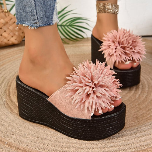 Damen Espadrilles mit modischem Blumendesign EB