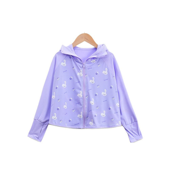 Damen Leichte UV-Schutz Outdoor-Jacke mit Kapuze EB