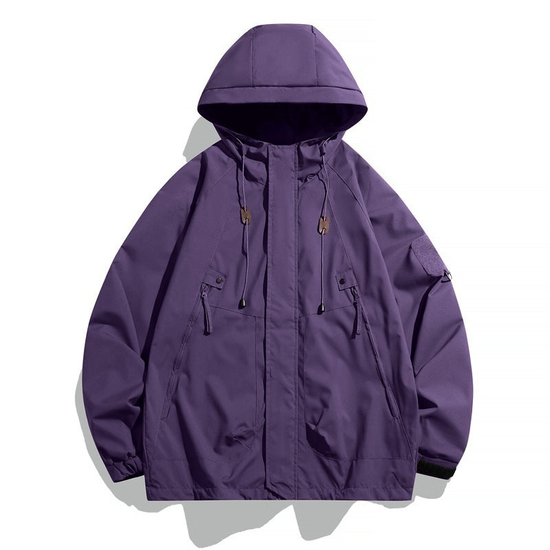 Damen technische Funktionsjacke mit verstellbarem Kapuzensystem und robustem Wetterschutz EB
