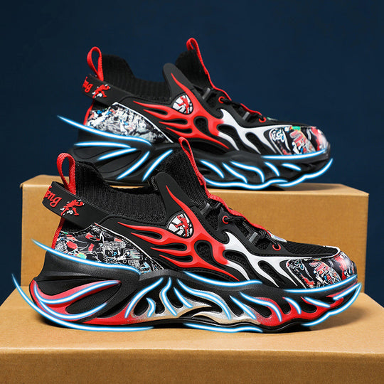 Damen Urbanen Performance Sneakers mit innovativer Sohlenkonstruktion EB