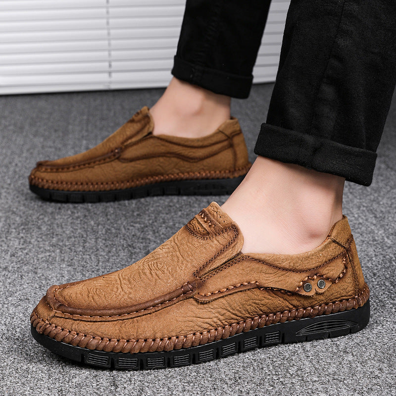 Herren Elegante Mokassins mit handgenähter Verarbeitung EB