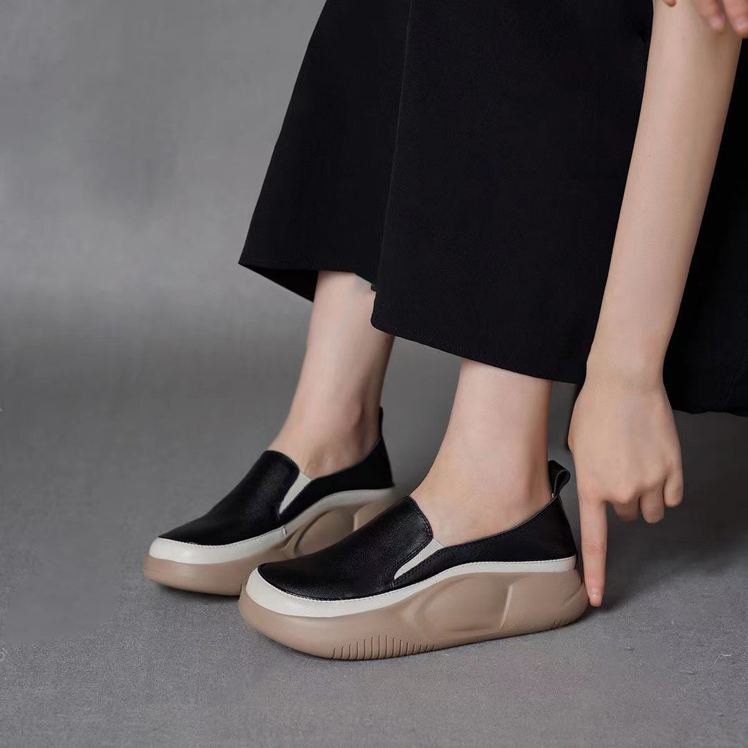 Damen Slip-On Sneakers mit ergonomischem Design und strukturiertem Obermaterial EB
