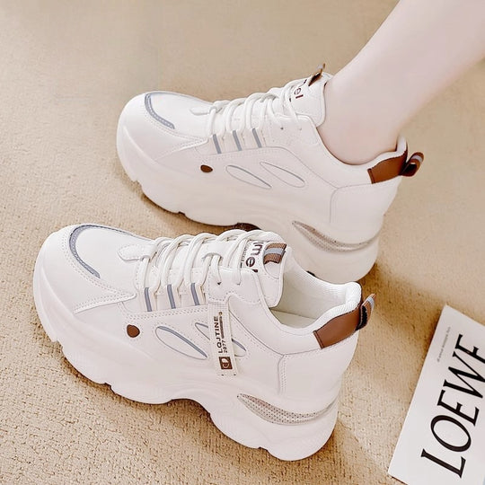 Damen Sportliche Sneakers mit hochkomfortabler Dämpfung und atmungsaktiver Konstruktion EB