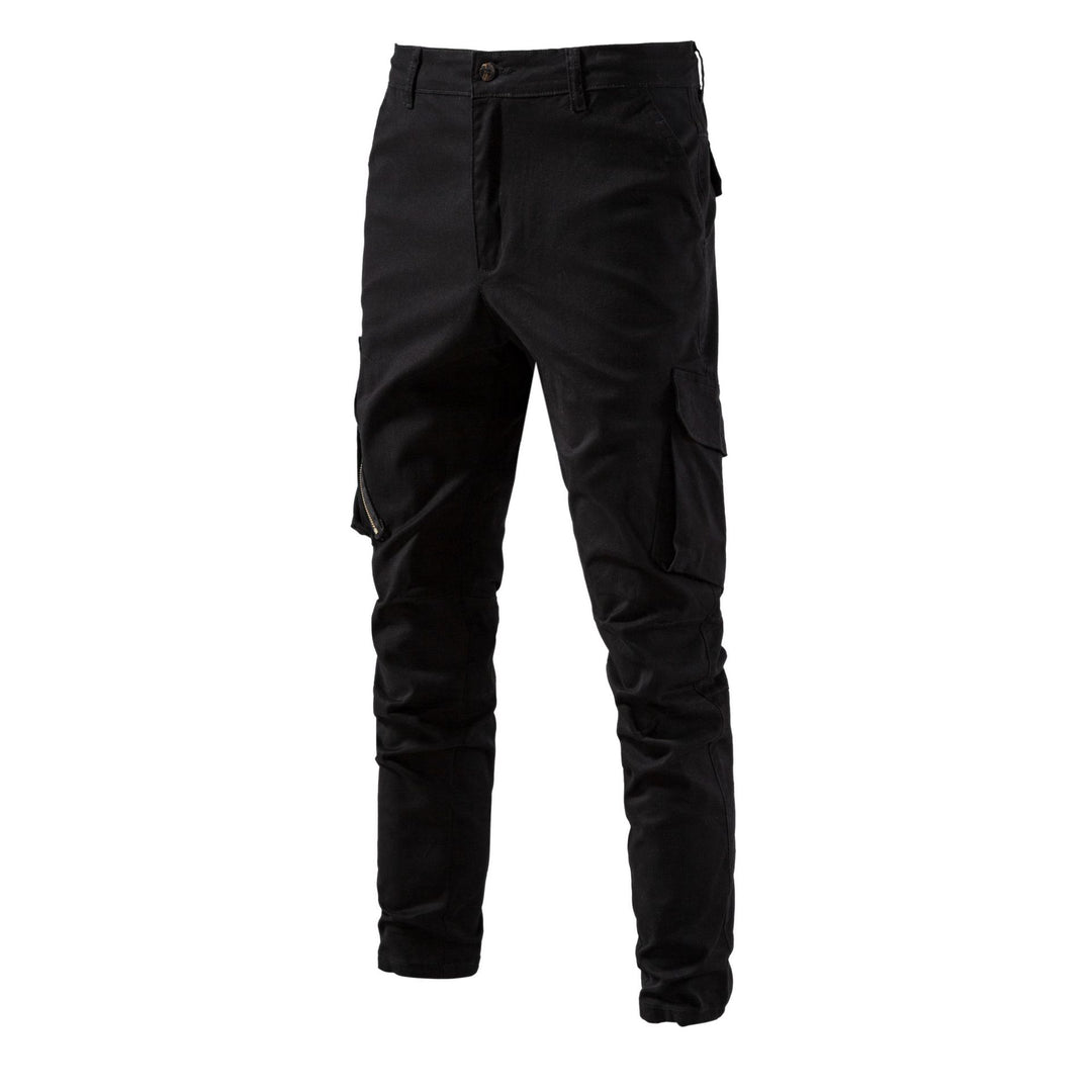 Herren Cargo-Hose mit funktionalen Taschen und elastischem Bund EB
