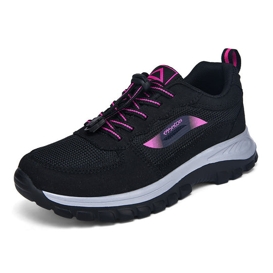 Damen Sportliche Laufschuhe mit atmungsaktiver Mesh-Oberfläche und rutschfester Sohle EB