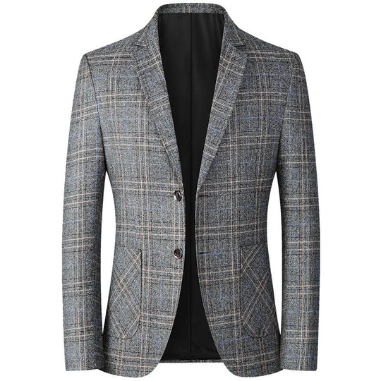 Damen elegante kariert Blazer EB