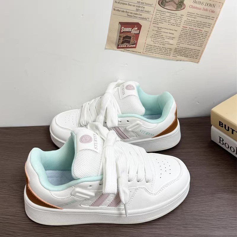 Damen Komfortable Sneakers mit atmungsaktiver Mesh-Oberfläche und dämpfender Sohle EB