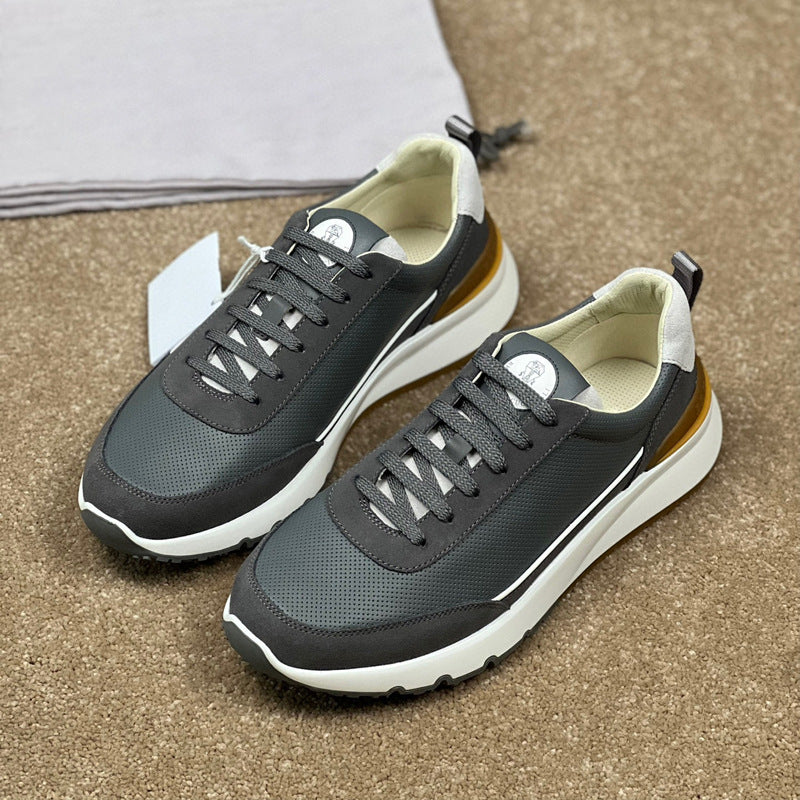 Damen Sportliche Sneaker mit atmungsaktiver Mesh-Oberfläche und dämpfender Sohle EB