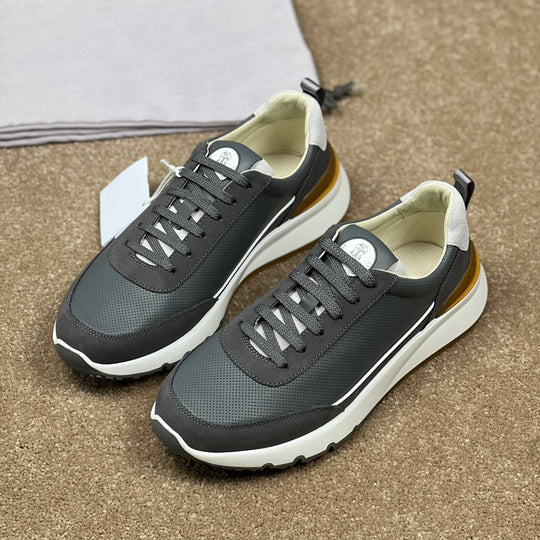 Damen Sportliche Sneaker mit atmungsaktiver Mesh-Oberfläche und dämpfender Sohle EB
