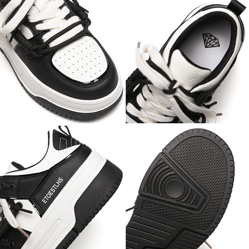 Damen Mode Sneakers mit verstärkter Sohle und atmungsaktiver Oberfläche EB