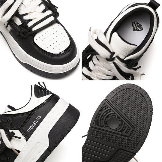 Damen Mode Sneakers mit verstärkter Sohle und atmungsaktiver Oberfläche EB