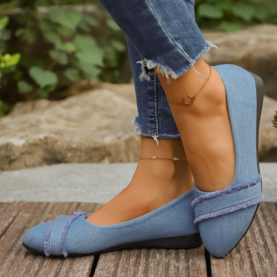 Damen elegante und bequeme Ballerinas EB