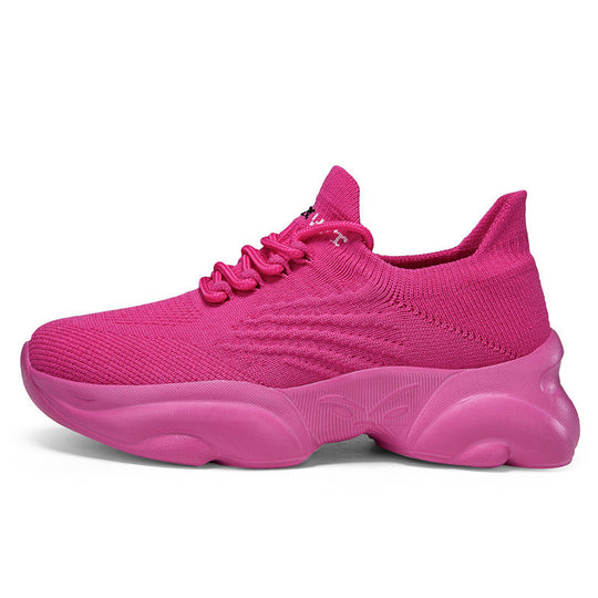Damen Leichte und atmungsaktive Sneakers mit innovativen Strickdetails EB