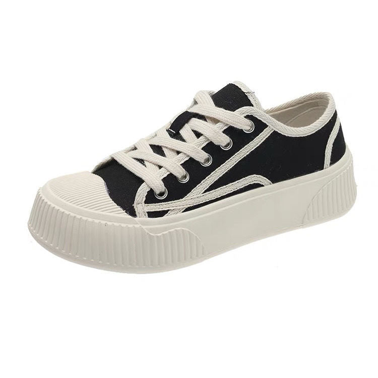 Damen Sneaker mit edlem Wildleder und modischer Sohle EB