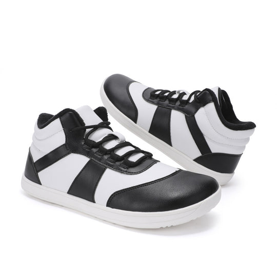 Damen modische High-Top Sneakers mit kuscheligem Innenfutter EB