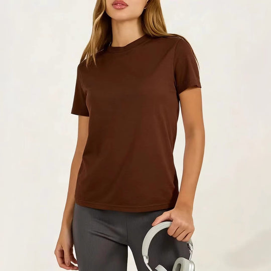Damen Sportliches Funktionsshirt mit atmungsaktiver Technologie EB