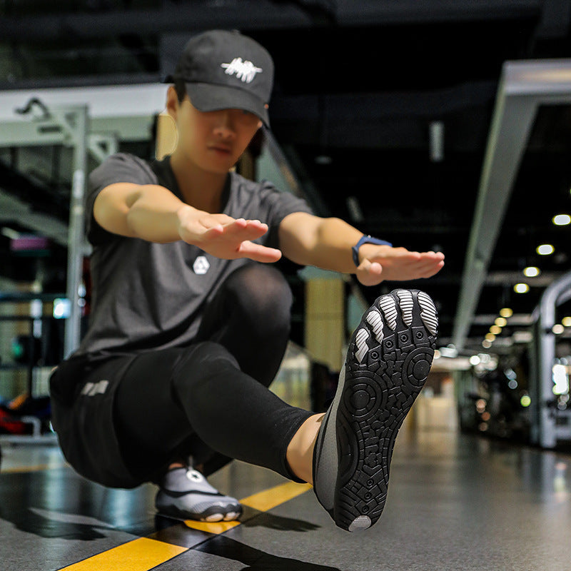 Damen flexible Aqua-Schuhe mit rutschfestem Sohlenprofil und atmungsaktivem Obermaterial EB