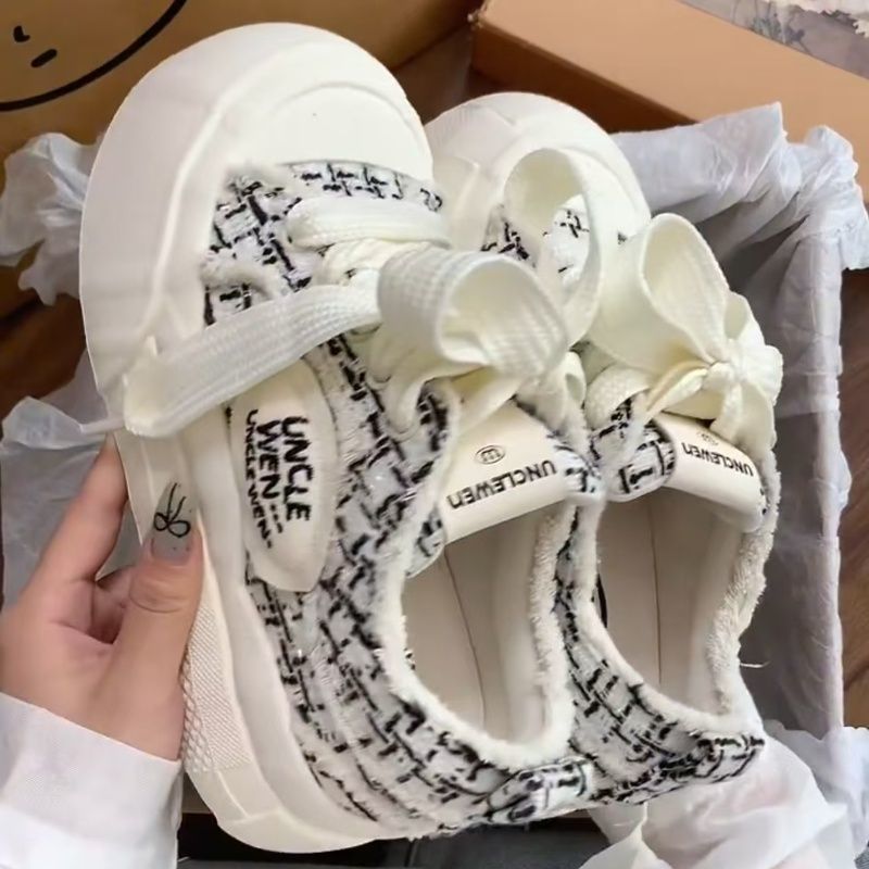 Damen Bequeme Sneakers mit kuscheligem Innenfutter und trendigem Design EB