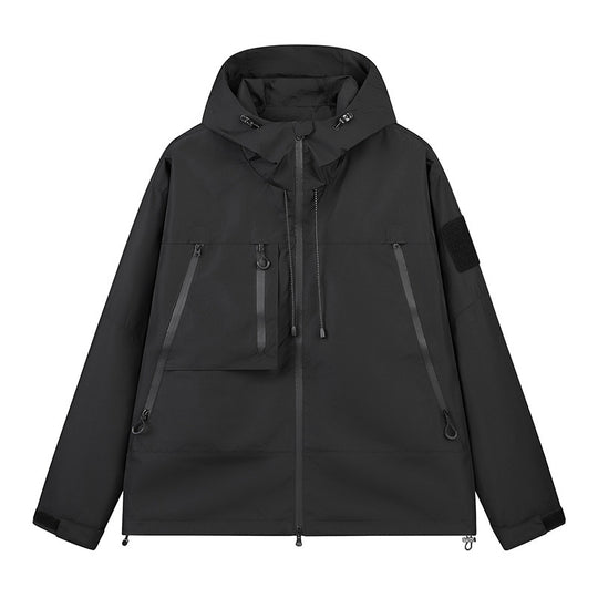 Damen vielseitige Outdoor-Jacke mit verstellbarem Kapuzensystem und innovativen Belüftungslösungen EB