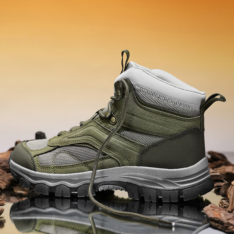 Damen Hochleistungs-Trekkingstiefel mit rutschfester Sohle und atmungsaktivem Obermaterial EB