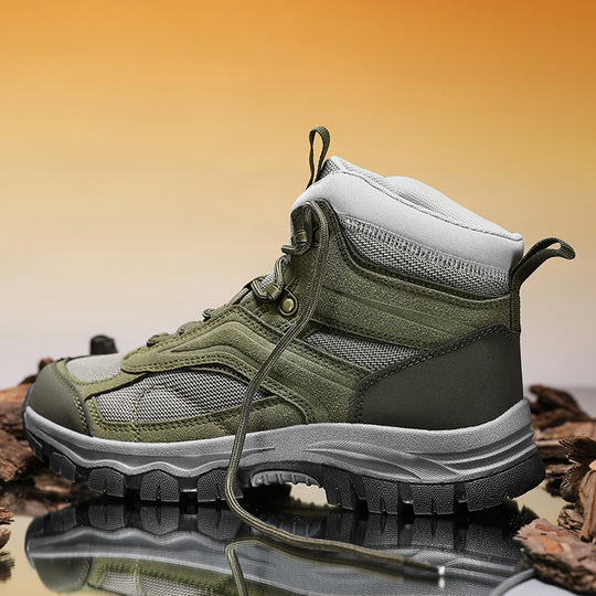 Damen Hochleistungs-Trekkingstiefel mit rutschfester Sohle und atmungsaktivem Obermaterial EB