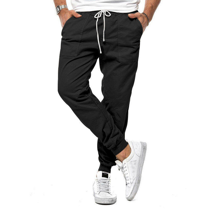 Herren Cargo-Jogginghose mit elastischem Bund und praktischen Taschen EB