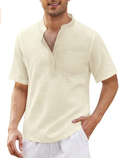 Herren Leichte Kurzarm-Hemd EB