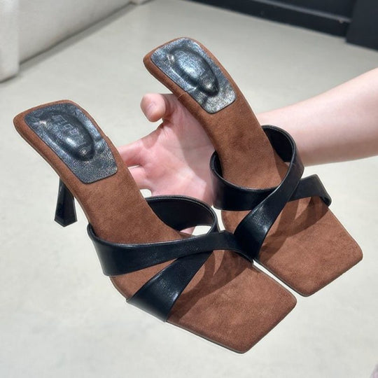 Damen Slingback Sandalen mit schickem Riemendesign EB