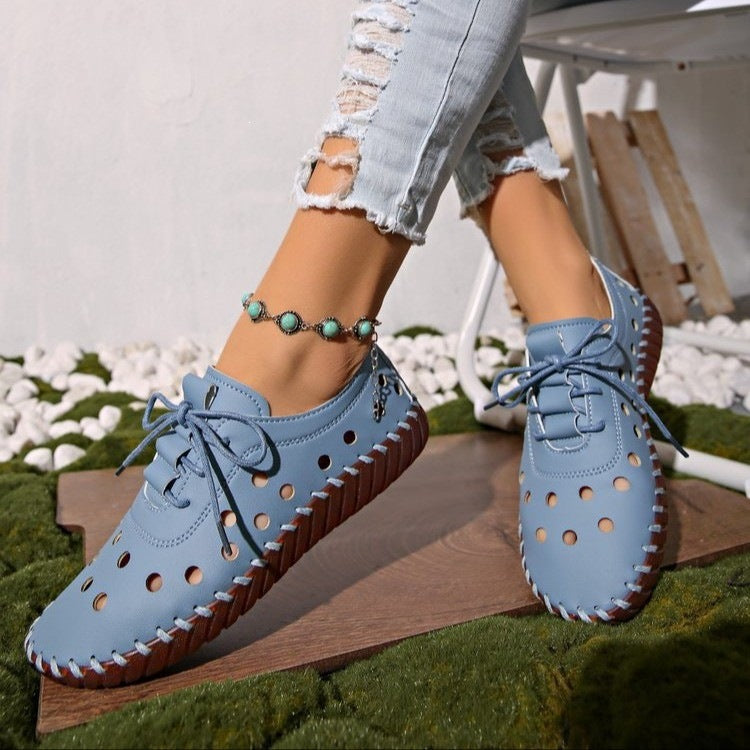 Damen Atmungsaktive Freizeitschuhe mit Lochmuster EB