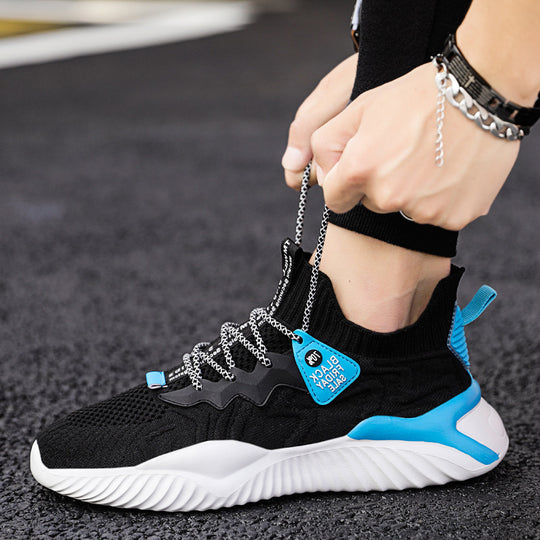 Damen Sportliche Strick-Sneaker mit bequemer Dämpfung EB