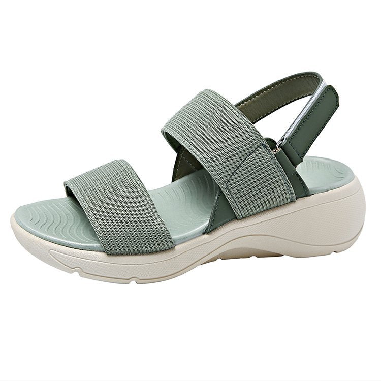 Damen bequeme Sandalen mit orthopädischer Fußbett EB