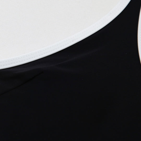 Damen Einteiliger Badeanzug mit trendigem Kreuzträger-Design EB