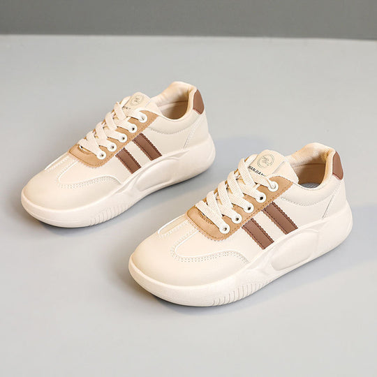 Damen sportliche Sneakers mit dämpfendem Sohlenprofil und atmungsaktiver Obermaterialstruktur EB