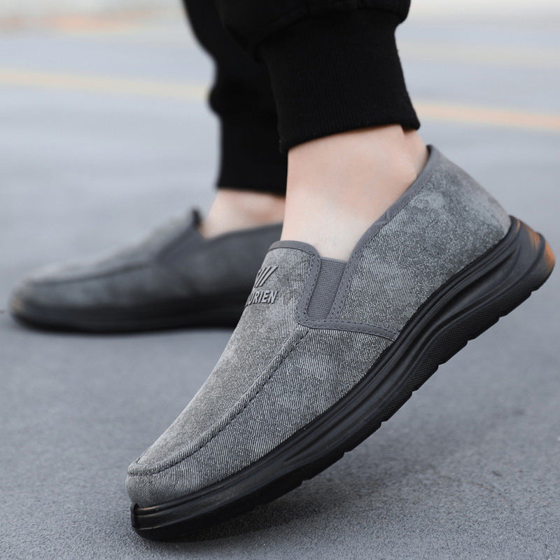 Damen Slip-On Mokassins mit atmungsaktiver Oberflächenstruktur EB