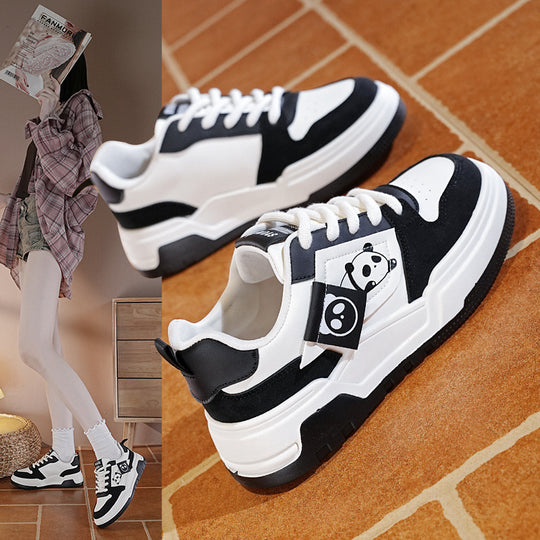 Damen Sneaker mit modischem Tiermotiv und komfortabler Dämpfung EB