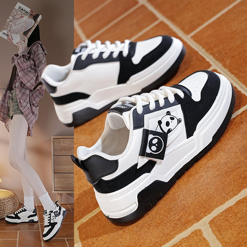 Damen Sneaker mit modischem Tiermotiv und komfortabler Dämpfung EB