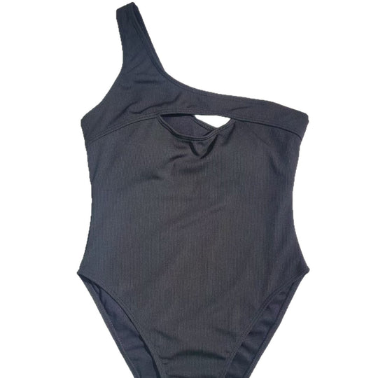 Damen Einteiliger Badeanzug mit asymmetrischem Cut-Out und sportlichem Design EB